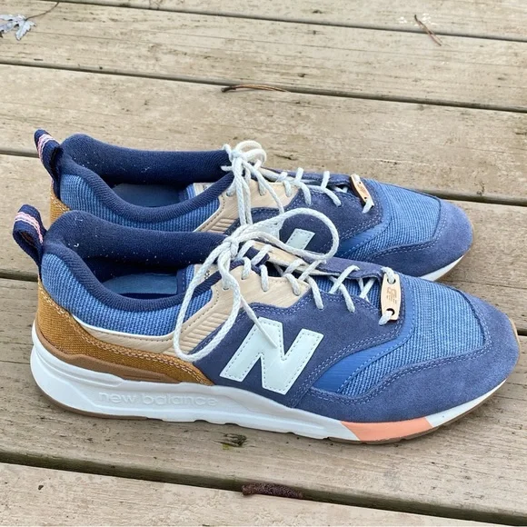 NEW BALANCE 997H Casual Men’s Sneakers Blue Cordura - 8.5 - Picture 2 of 9